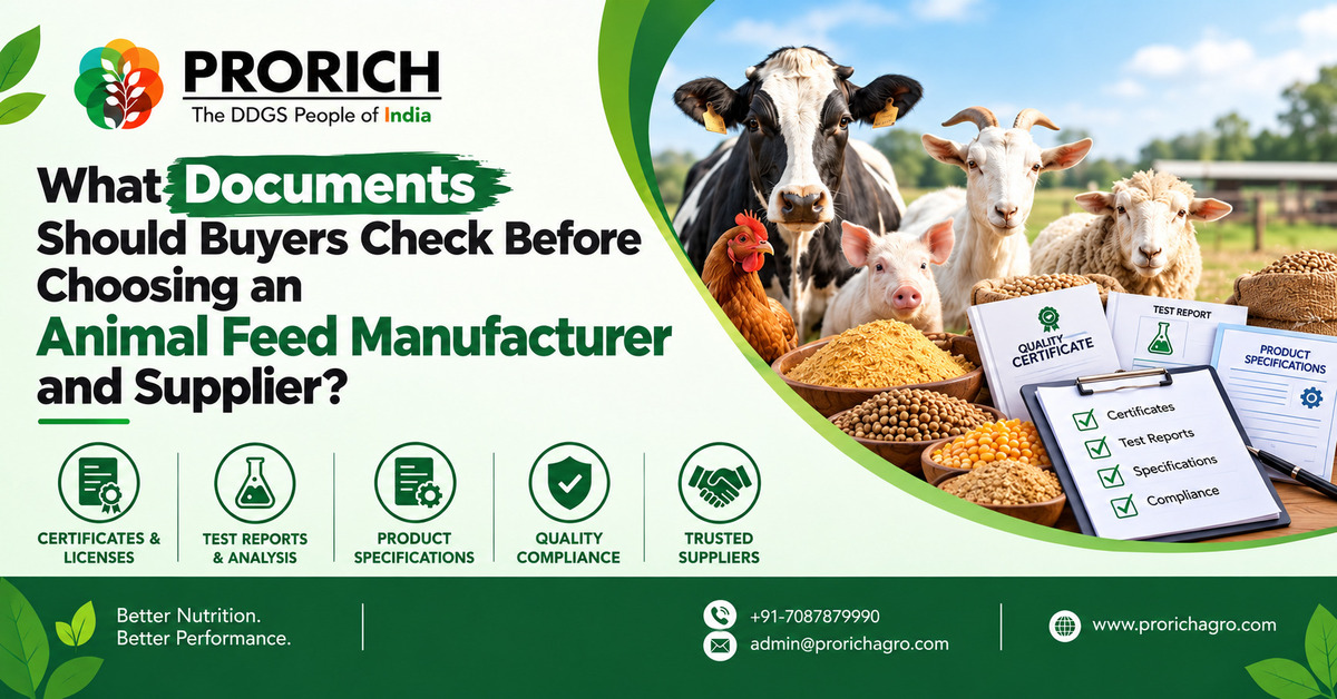 What Documents Should Buyers Check Before Choosing an Animal Feed Manufacturer and Supplier?